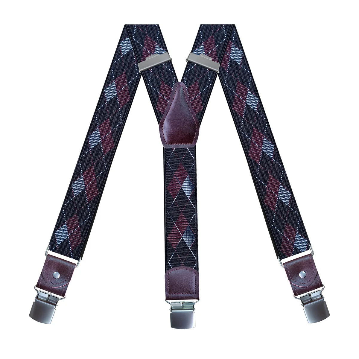 Genuine Leather Suspenders Men 3/6 Clips Male Suspensorios Adjustable Belt Strap Bretelles Vintage Men Clothing Accessories - Image 41