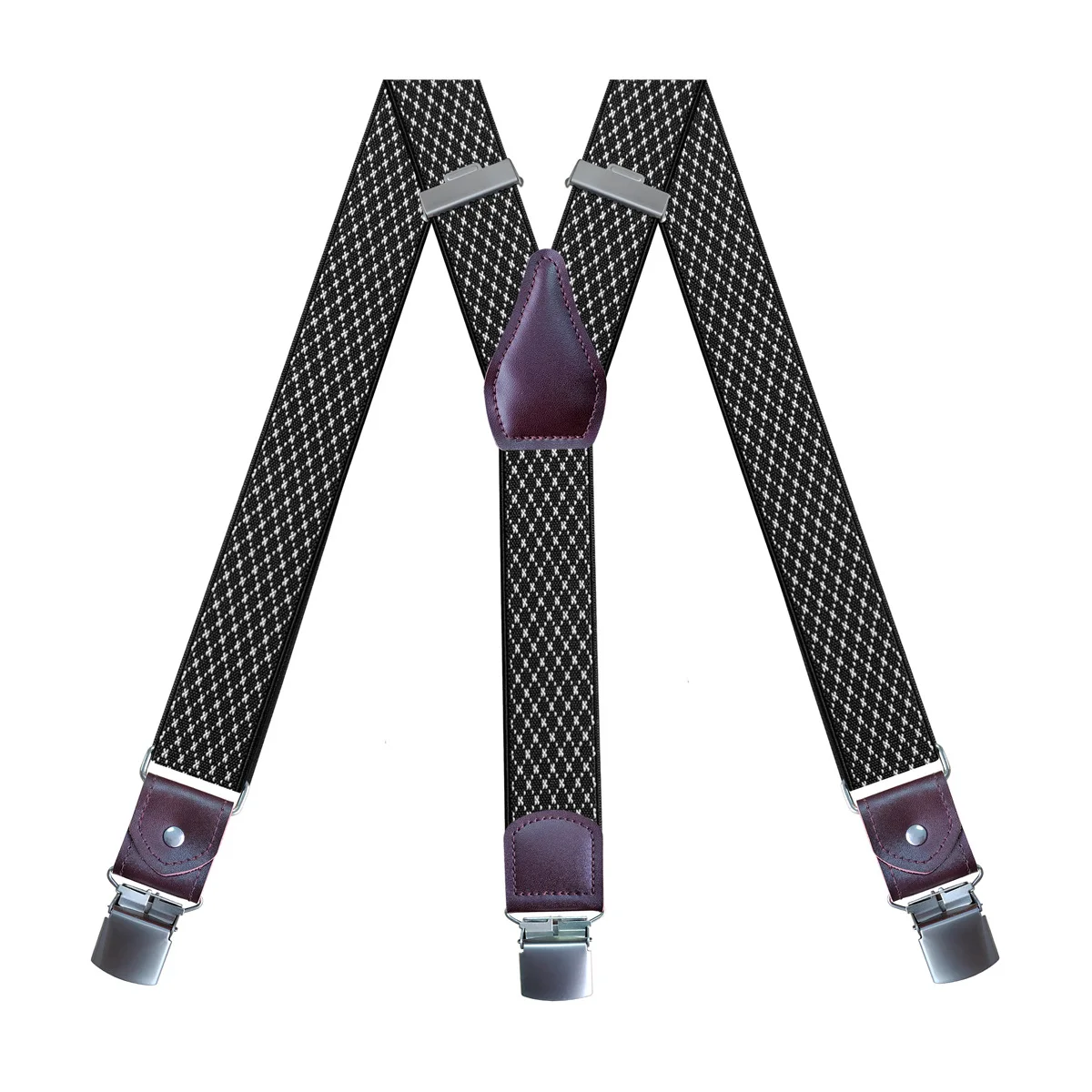Genuine Leather Suspenders Men 3/6 Clips Male Suspensorios Adjustable Belt Strap Bretelles Vintage Men Clothing Accessories - Image 42