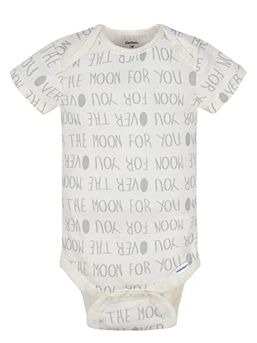 Gerber Baby 8-Pack Short Sleeve Onesies Bodysuits, Elephants, 6-9 Months - Image 4