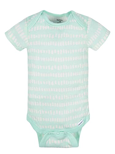 Gerber Baby 8-Pack Short Sleeve Onesies Bodysuits, Elephants, 6-9 Months - Image 5