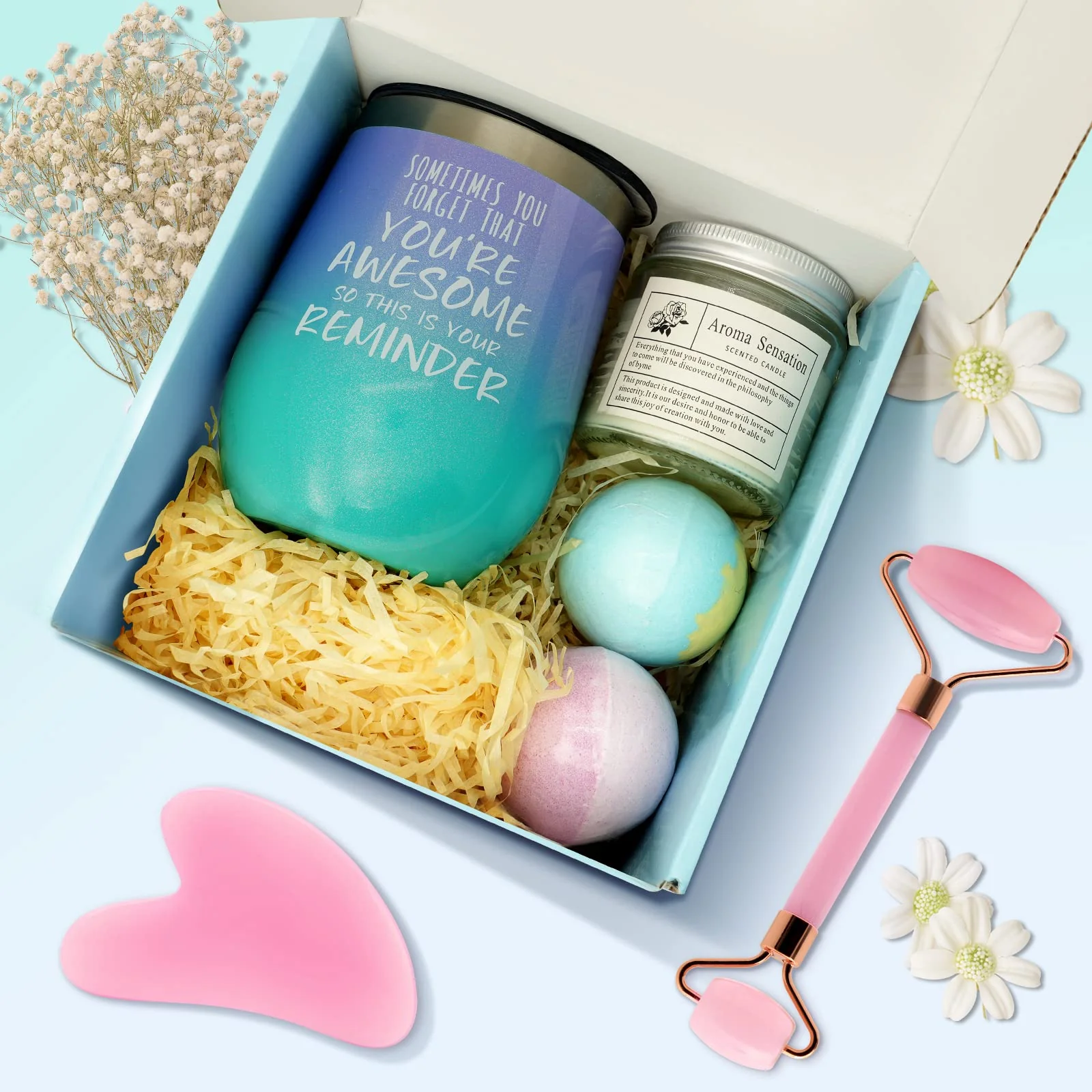 Gifts for Women, Unique Birthday Gifts for Women Best Friend Sister Girlfriend Mom, Spa Gifts for Women, Thank You Gift Basket for Female, Christmas Gifts for Women - Image 6