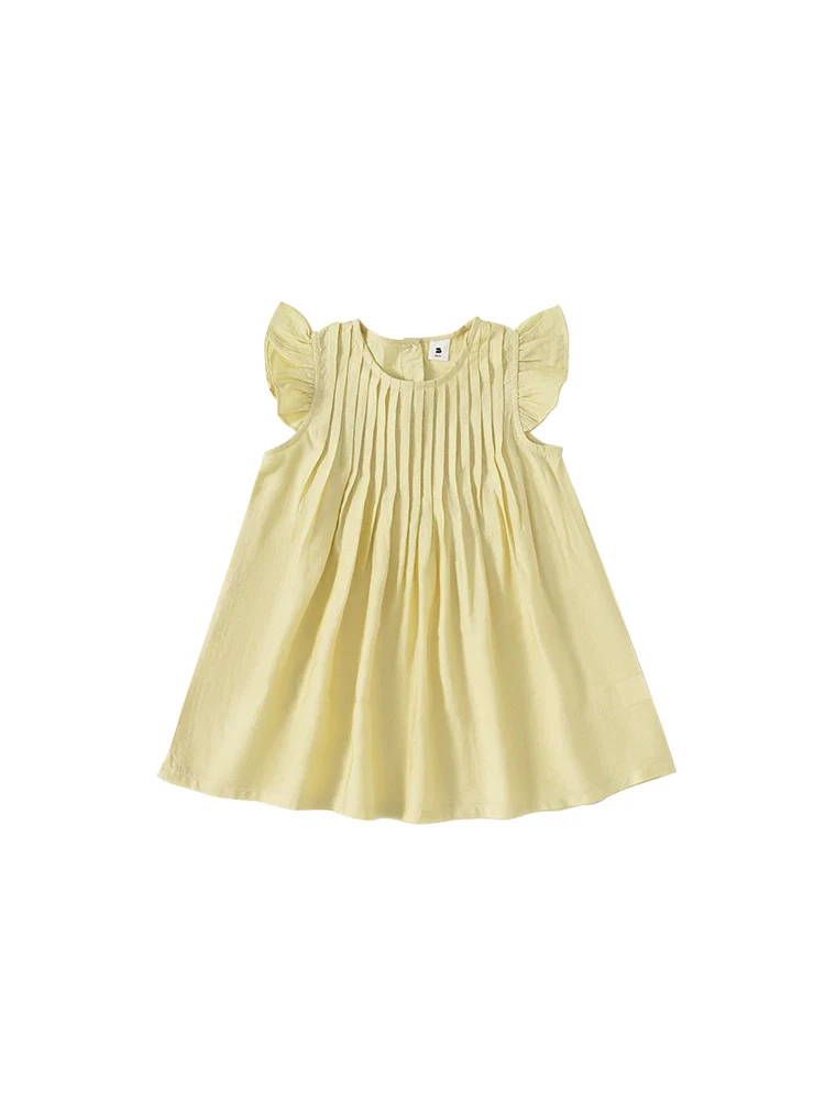 Girl Dress Summer Clothing 2024 New Arrival Kids' Skirt Little Girl Princess Dress Western Style Flying Sleeve Children's Clothing Summer - Image 5
