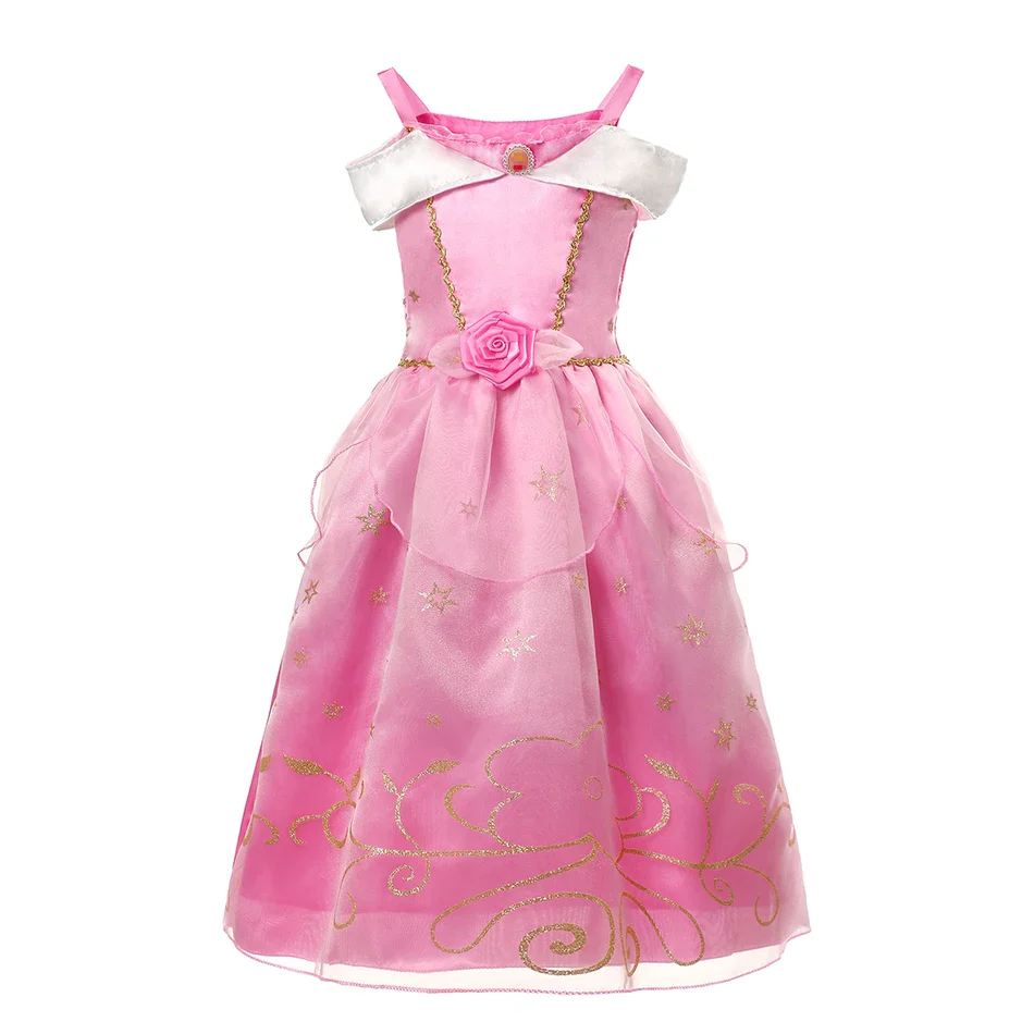 Girl Elsa Anna Dress Princess Costume Snow Queen Dress Baby Halloween Ariel Carnival Clothes Kids Cosplay Clothes Party Clothing - Image 10