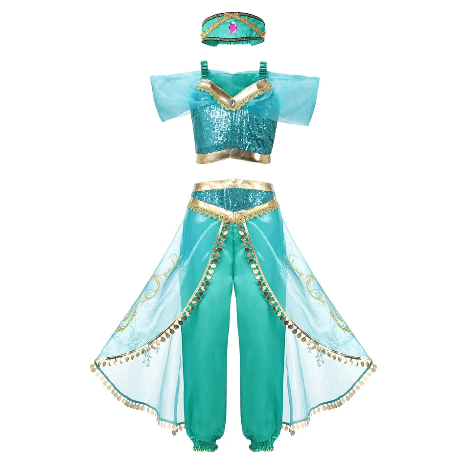 Girl Elsa Anna Dress Princess Costume Snow Queen Dress Baby Halloween Ariel Carnival Clothes Kids Cosplay Clothes Party Clothing - Image 14