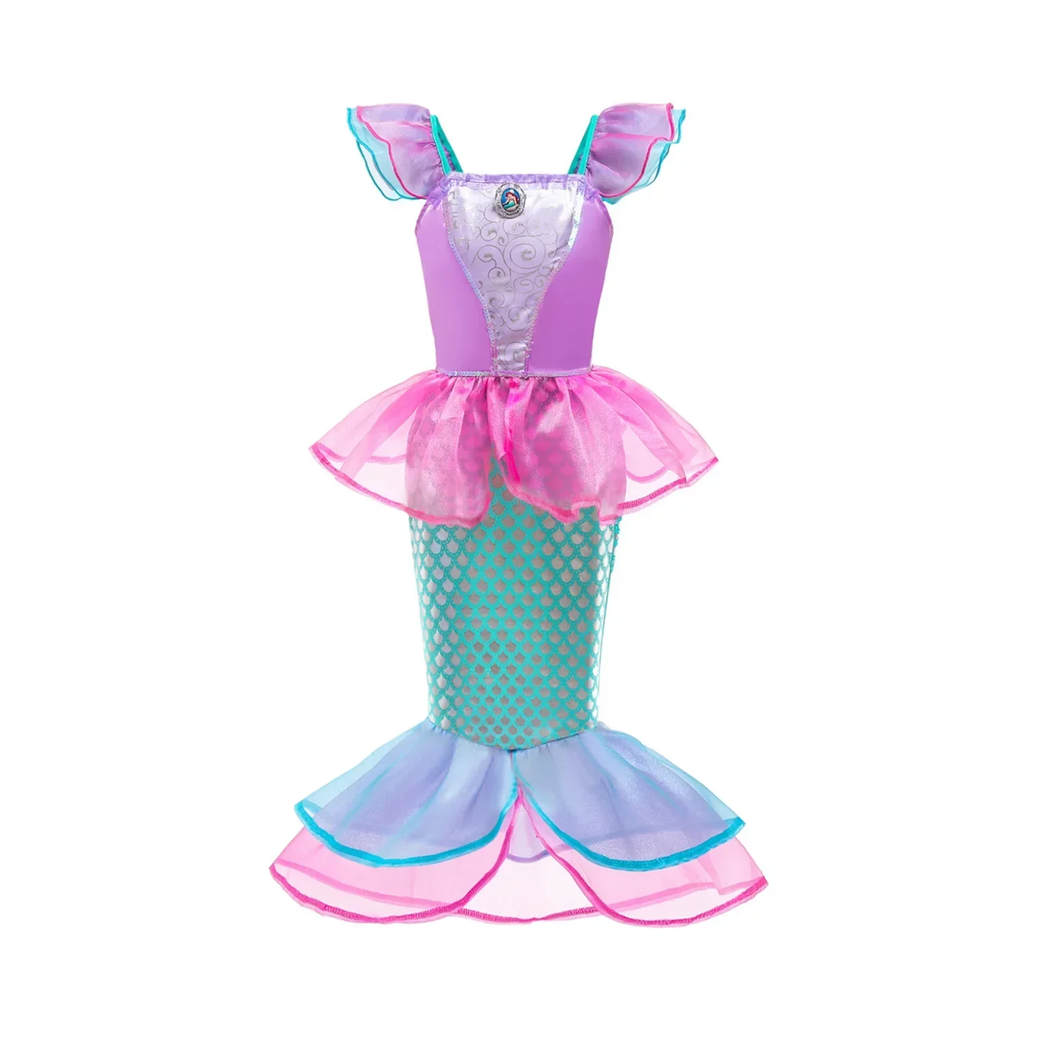 Girl Elsa Anna Dress Princess Costume Snow Queen Dress Baby Halloween Ariel Carnival Clothes Kids Cosplay Clothes Party Clothing - Image 23