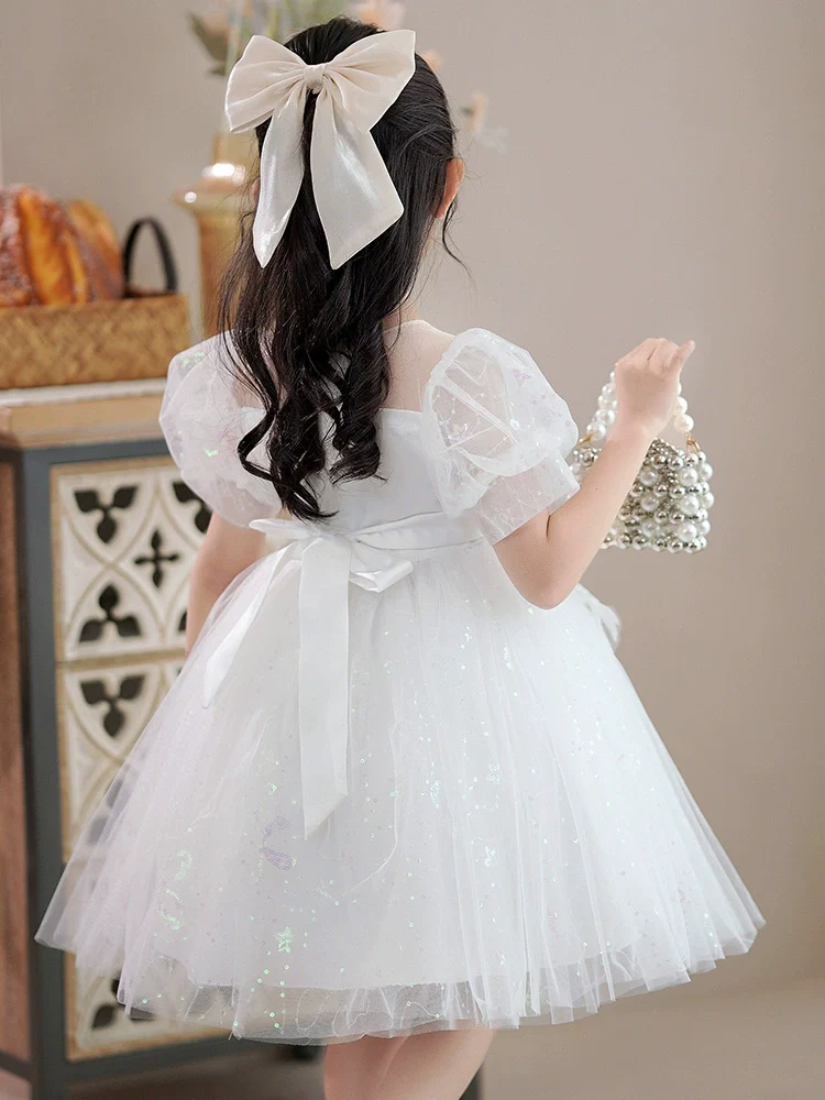 Girl June 1 Costume Kids Flower Girl Wedding Dress FARCENT Umbrella Princess Dress Little Girl Dress - Image 2