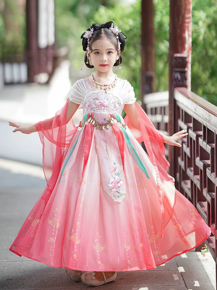 Girl Summer Fairy Ancient Style Princess Dress Han Dynasty - Image 4