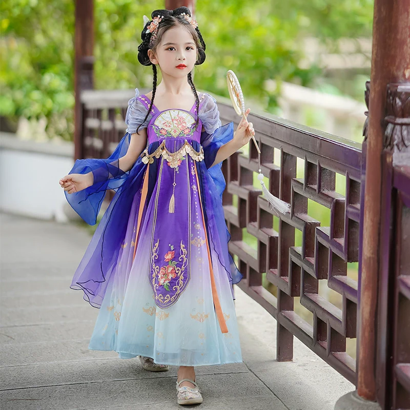 Girl Summer Fairy Ancient Style Princess Dress Han Dynasty - Image 6