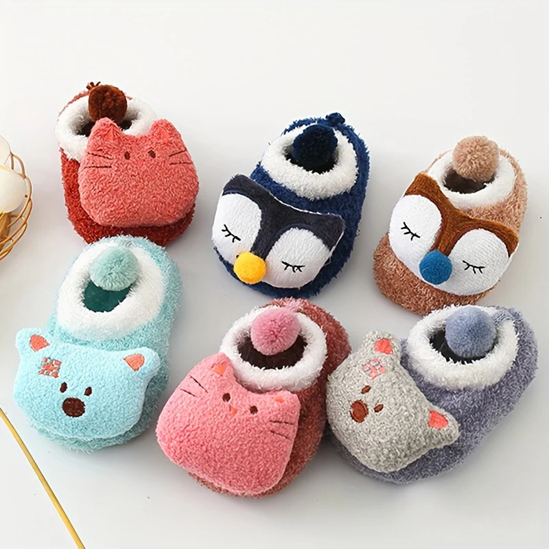 Girls Animal Cute Non-slip Socks