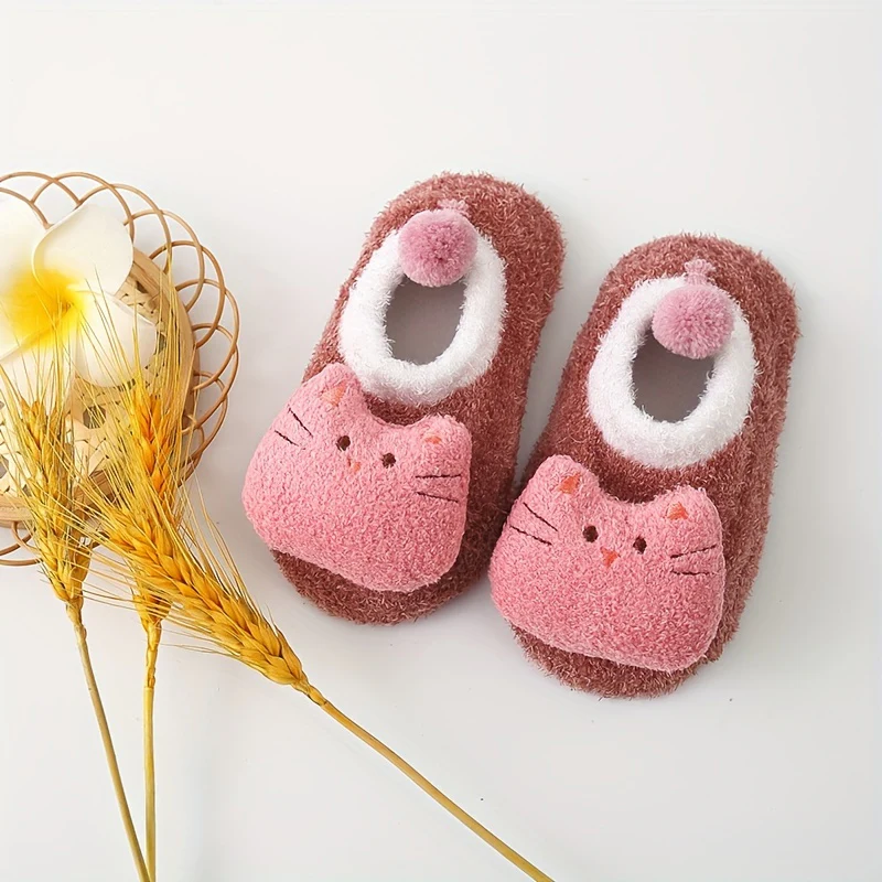 Girls Animal Cute Non-slip Socks - Image 10