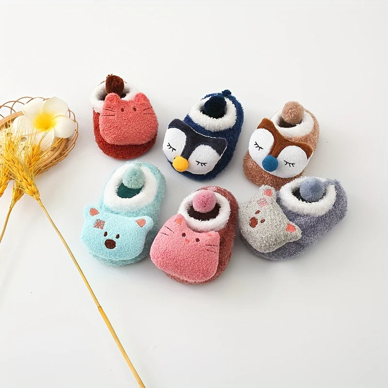 Girls Animal Cute Non-slip Socks - Image 5