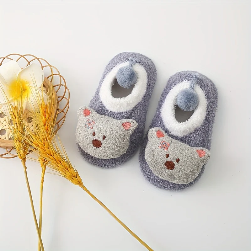 Girls Animal Cute Non-slip Socks - Image 8