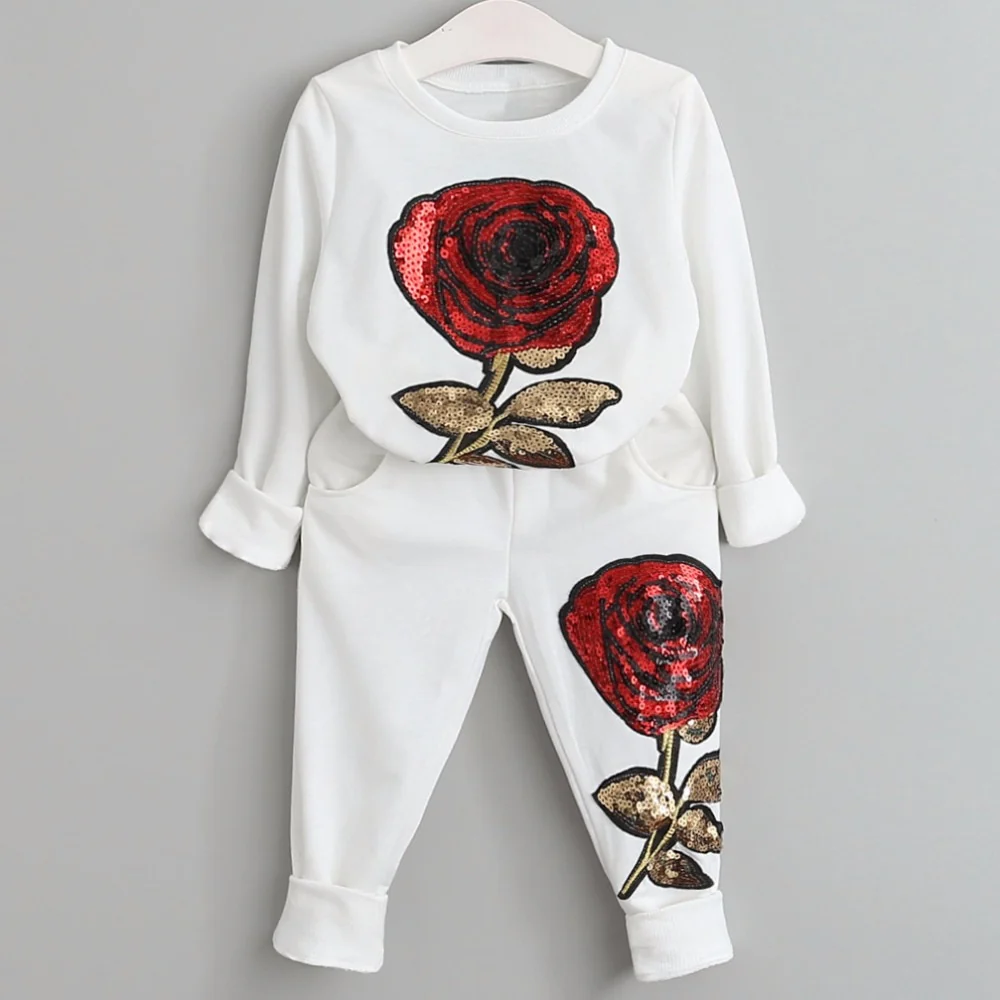 Girls Clothing Sets 2019 Autumn Winter Toddler Girls Clothes Outfits Kids Suit For Girl Costume Children Clothing 3 4 5 6 7 Year - Image 10