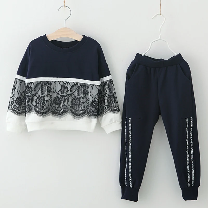 Girls Clothing Sets 2019 Autumn Winter Toddler Girls Clothes Outfits Kids Suit For Girl Costume Children Clothing 3 4 5 6 7 Year - Image 12