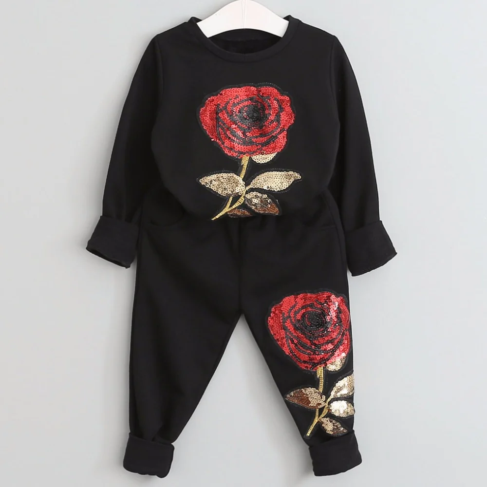 Girls Clothing Sets 2019 Autumn Winter Toddler Girls Clothes Outfits Kids Suit For Girl Costume Children Clothing 3 4 5 6 7 Year - Image 14