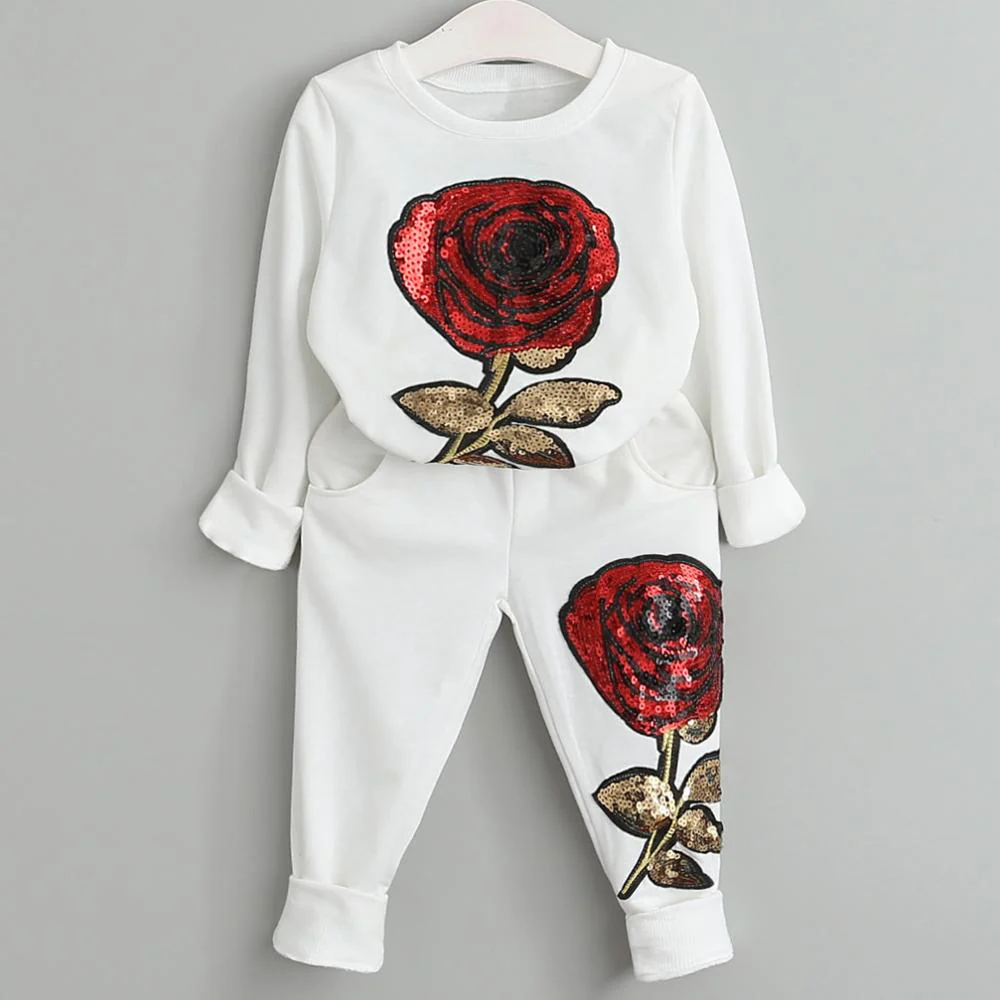 Girls Clothing Sets 2019 Autumn Winter Toddler Girls Clothes Outfits Kids Suit For Girl Costume Children Clothing 3 4 5 6 7 Year - Image 5
