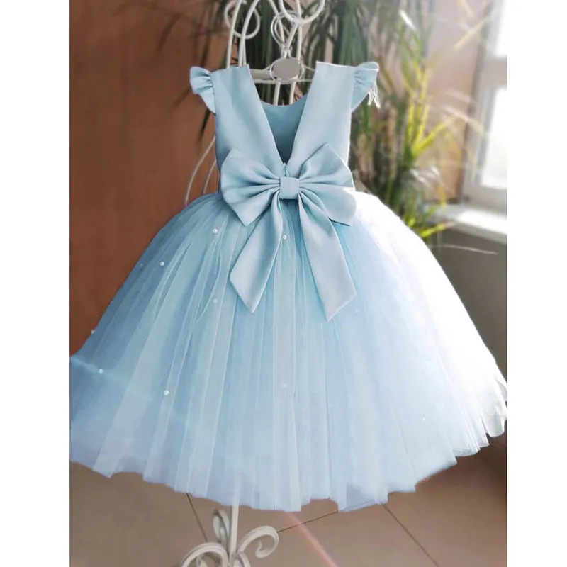 Girls Elegant Princess Dresses for Party Birthday 2 3 4 6 7 8 Years Kids Ceremony Pink Ball Gown Barbie Baby Children Clothes - Image 9