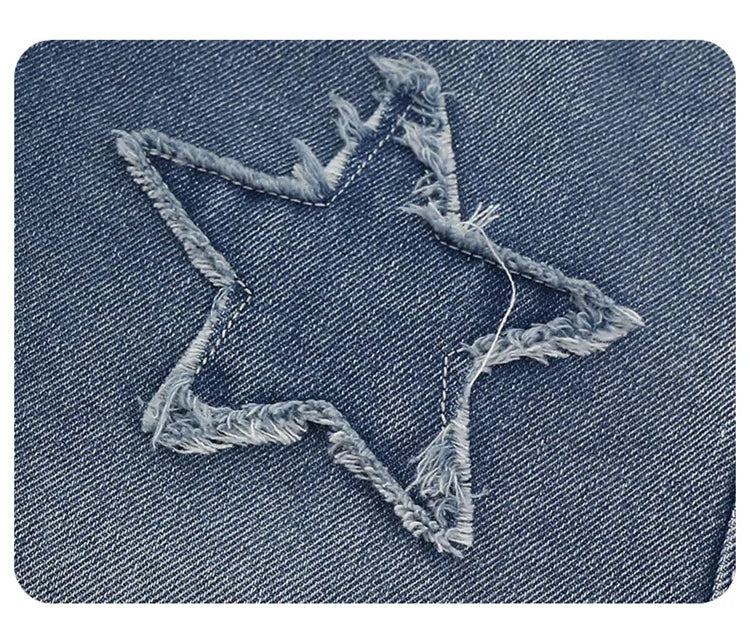 Girls Jeans 2025 Spring Autumn New Fashion Star Pattern Casual Denim Pants School Kids Trendy Teenage Children's Trousers 5-14T - Image 17