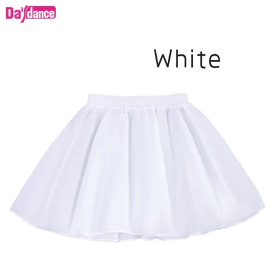 Girls Kids Ballet Skirt Sheer Chiffon Ballet Tutu Pink Kids Gymnastics Leotard Skirts Dance Skirt - Image 3