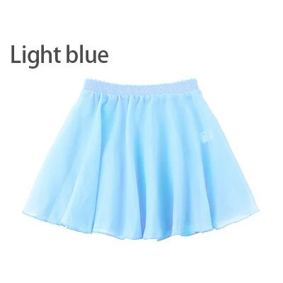 Girls Kids Ballet Skirt Sheer Chiffon Ballet Tutu Pink Kids Gymnastics Leotard Skirts Dance Skirt - Image 7