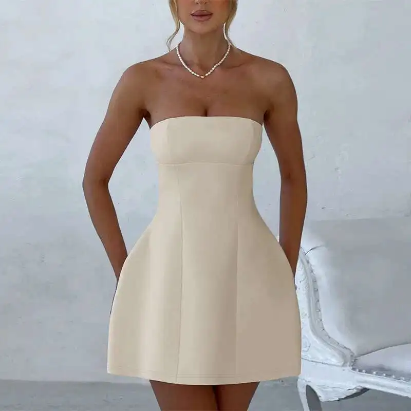 Giyu Sexy Club Party Dresses Women 2024 Summer Dress Elegant Short Mini Dress Backless Sleeveless A Line Slim Vestidos - Image 11
