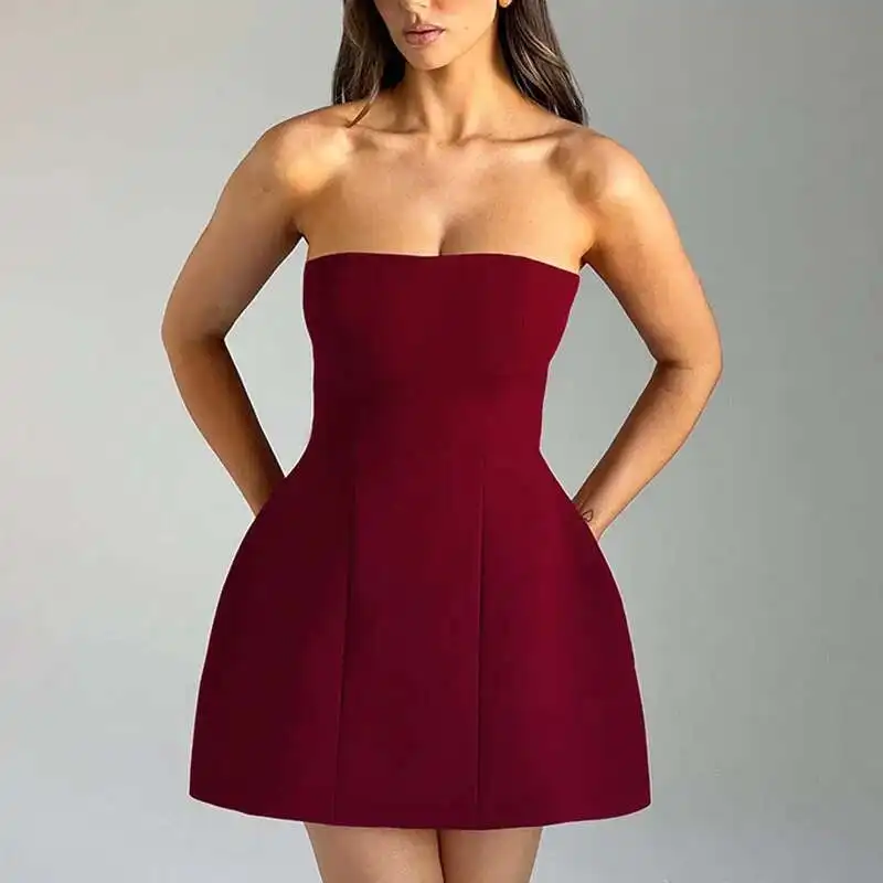Giyu Sexy Club Party Dresses Women 2024 Summer Dress Elegant Short Mini Dress Backless Sleeveless A Line Slim Vestidos - Image 8