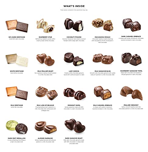 Godiva Chocolatier Chocolate Gold Gift Box, Assorted, 19 pc. - Image 4