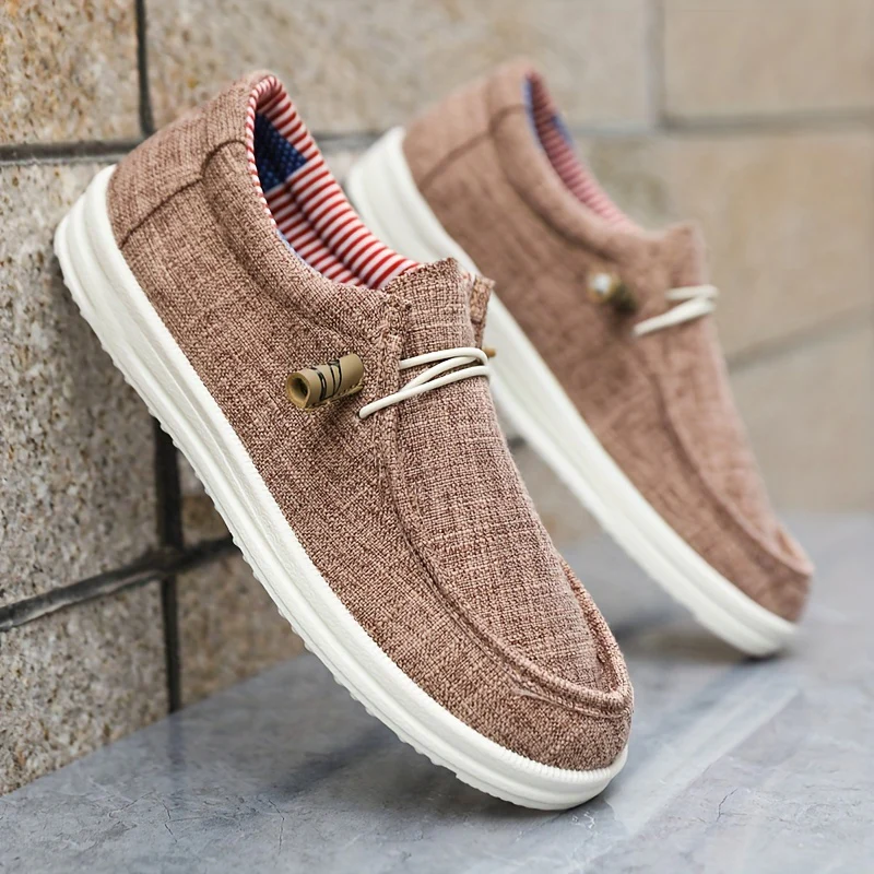 Good Grip Men's Skate Shoes, Breathable Easily Wiped Clean Lace-up Sneakers, Men's Footwear - Image 2