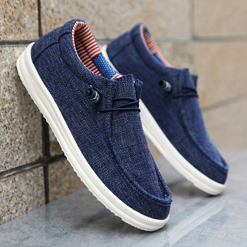 Good Grip Men's Skate Shoes, Breathable Easily Wiped Clean Lace-up Sneakers, Men's Footwear - Image 3