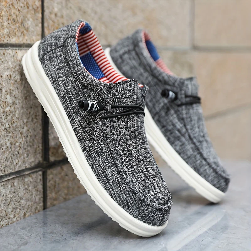 Good Grip Men's Skate Shoes, Breathable Easily Wiped Clean Lace-up Sneakers, Men's Footwear - Image 4