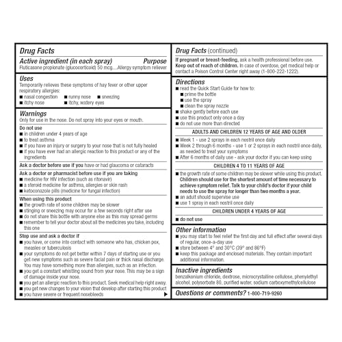 GoodSense 24-hour Allergy Nasal Spray for Runny Nose and Allergy Relief, White, 0.38 Fl Oz - Image 4