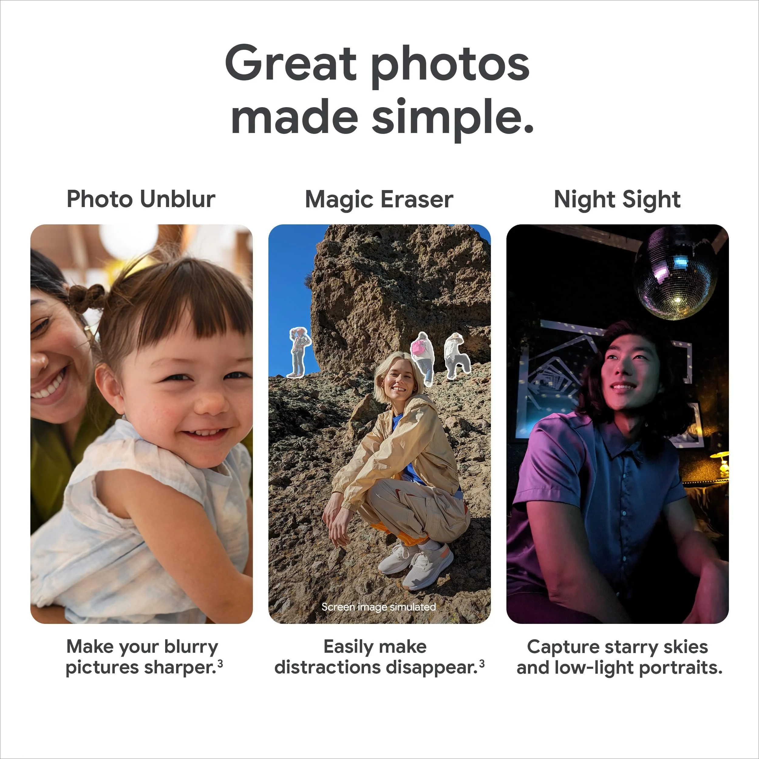 Google Pixel 7a - Unlocked Android Cell Phone - Smartphone with Wide Angle Lens and 24-Hour Battery - 128 GB -  Sea - Image 8