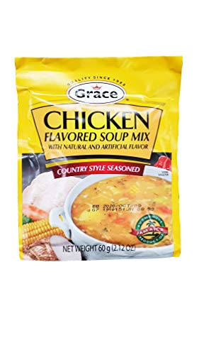 Grace Country Style Seasoned Chicken Flavored Soup Mix (3 Pack, Total of 180g) - Image 3