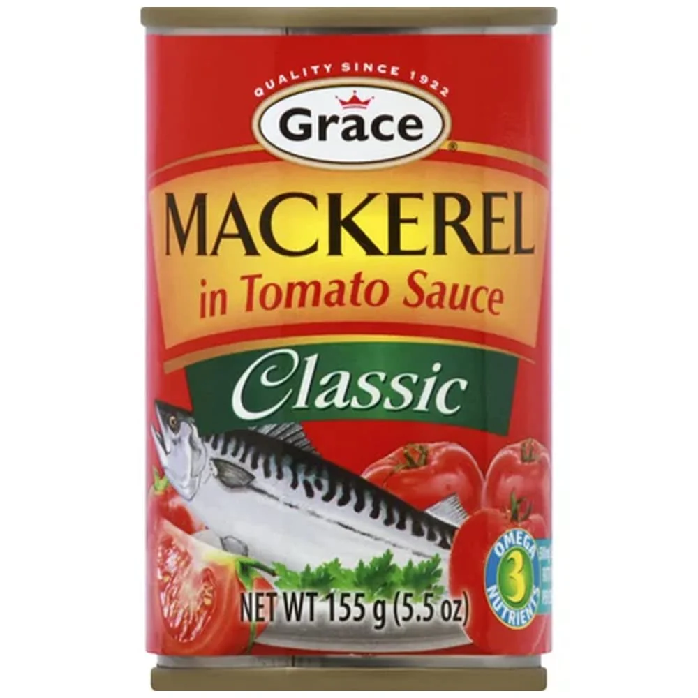 Grace Mackerel in Tomato Sauce (Classic) 10 Pack x 5.5oz - Image 6