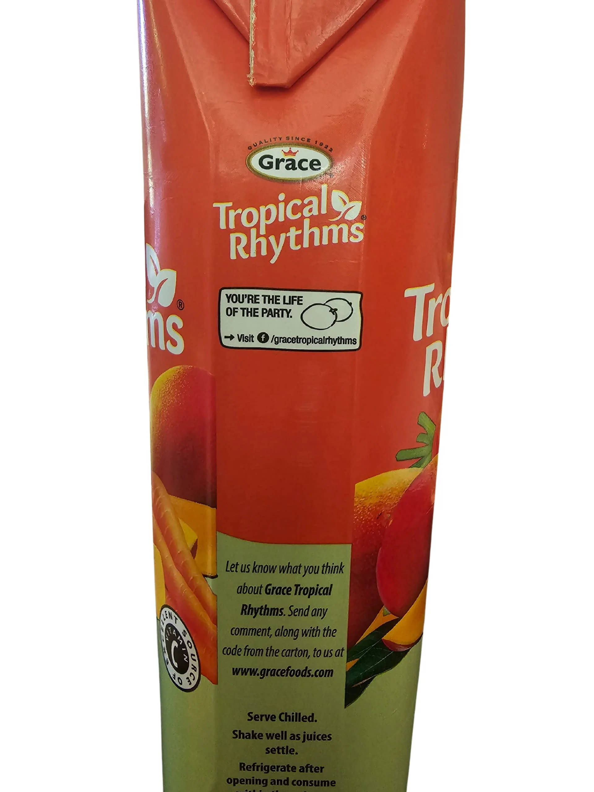 Grace Tropical Rhythm Mango Carrot Cocktail, 33.8 fl oz - Image 4