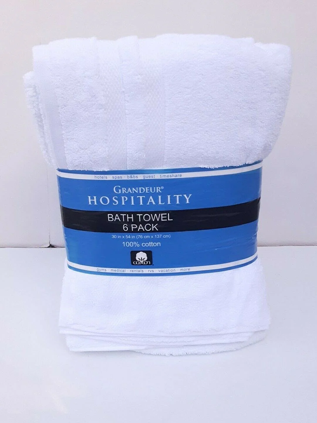 Grandeur Hospitality, Bath Towel 6-pack