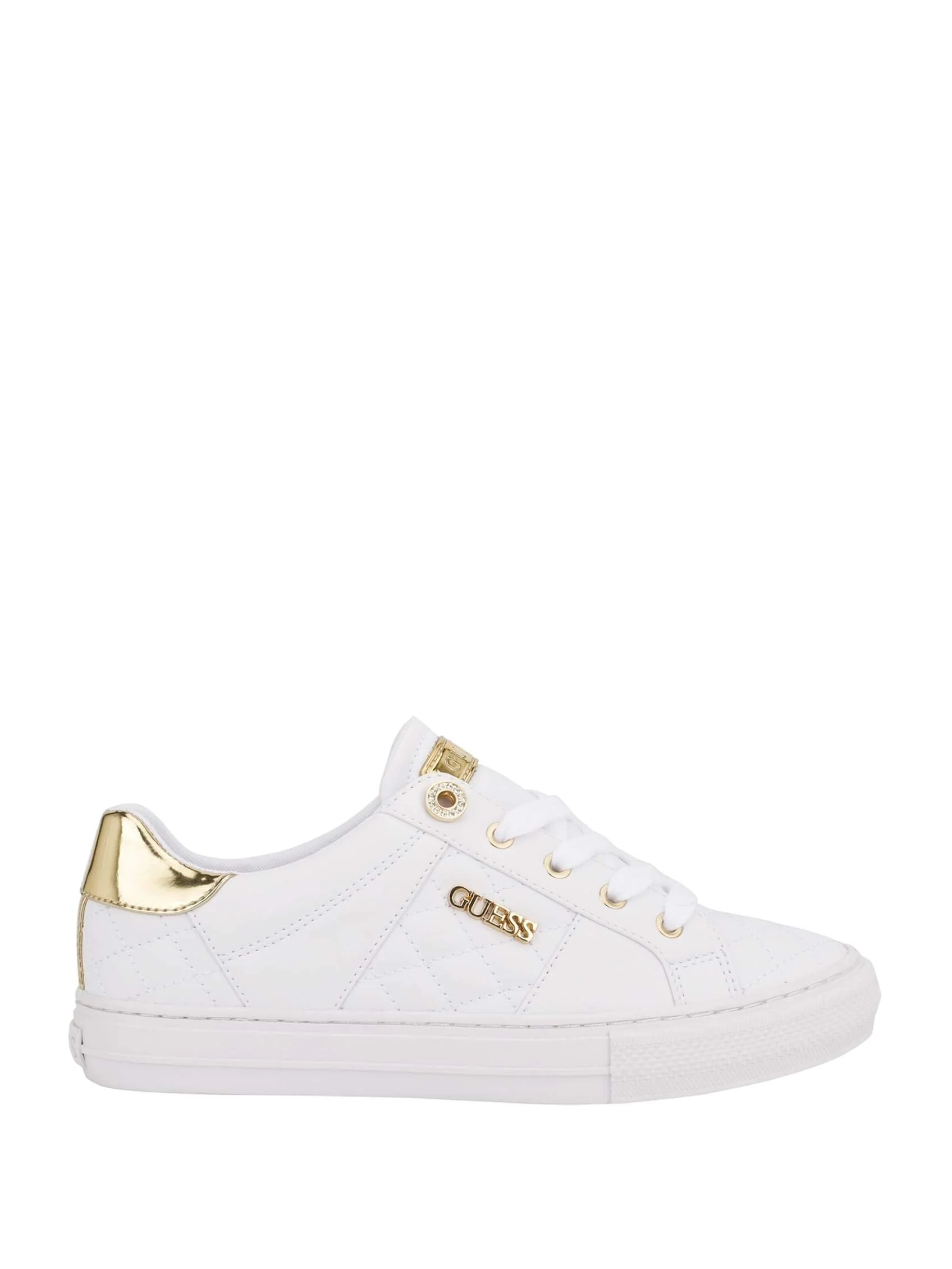 Guess Women's Loven Sneaker, White, 7.5 - Image 12