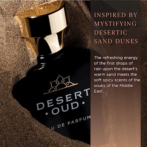 H HABIBI Desert Oud Arabian Fragrance for Men - Floral, Woody, Patchouli Cologne for Men - Warm, Sweet & Spicy Niche Eau de Parfum Men - Blended with Rare Exotic Notes - Image 7
