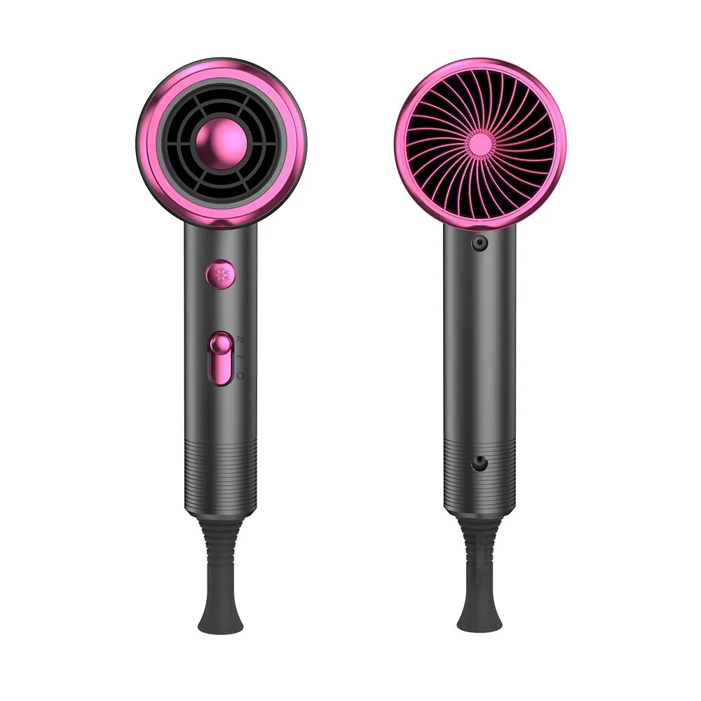 Hair Dryer with Diffuser Blow Dryer Comb Brush 1800W Ionic Hair Dryers with DiffuserConstant Temperature Hair Care Without Dama - Image 2