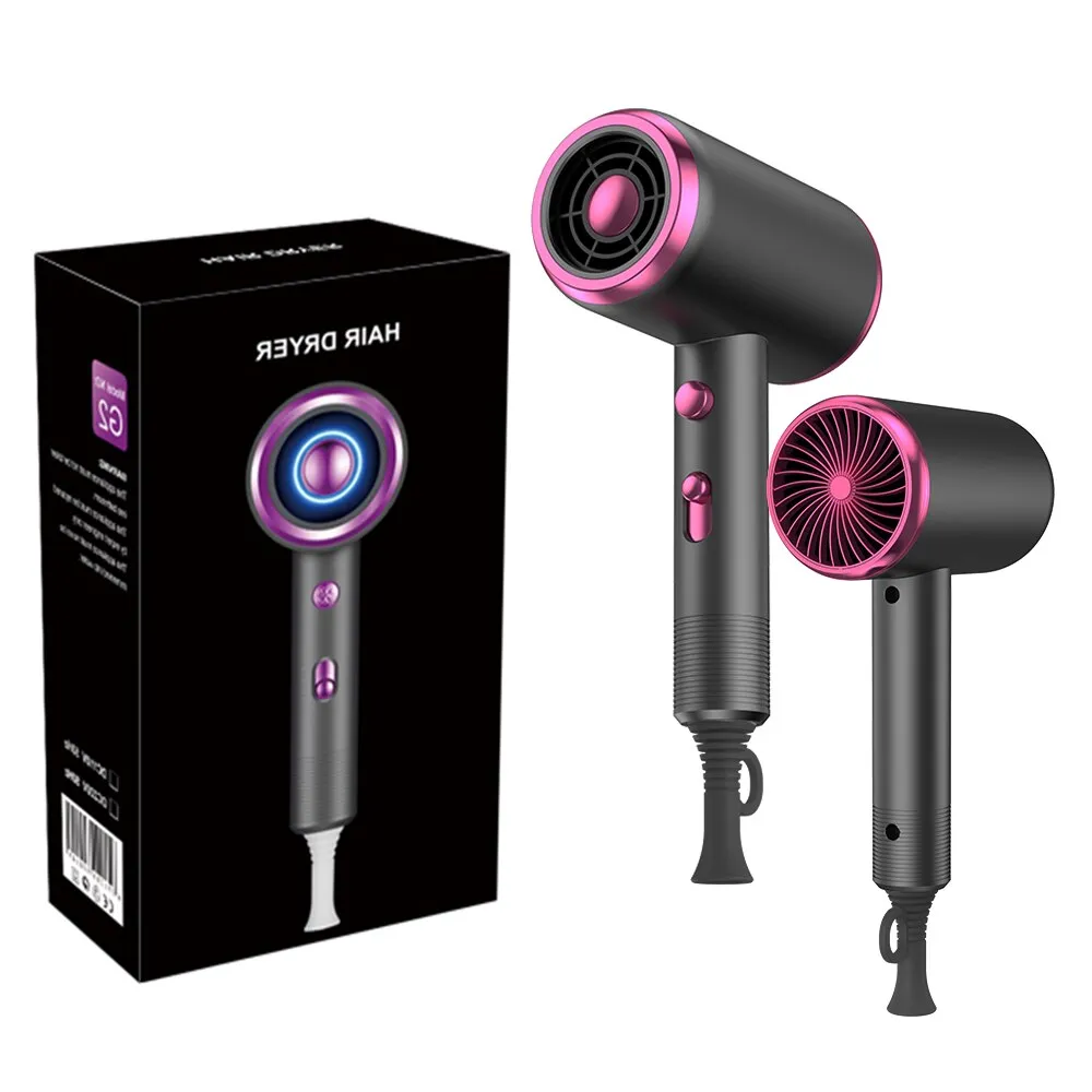Hair Dryer with Diffuser Blow Dryer Comb Brush 1800W Ionic Hair Dryers with DiffuserConstant Temperature Hair Care Without Dama - Image 4