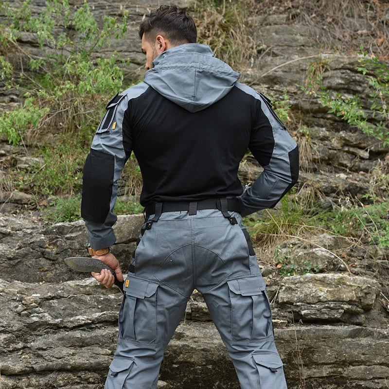 HAN WILD Tactical Shirt Hunting Clothes Combat Uniform Camouflage Outdoor T-shirt Army Airsoft Equipment Men Clothing - Image 5