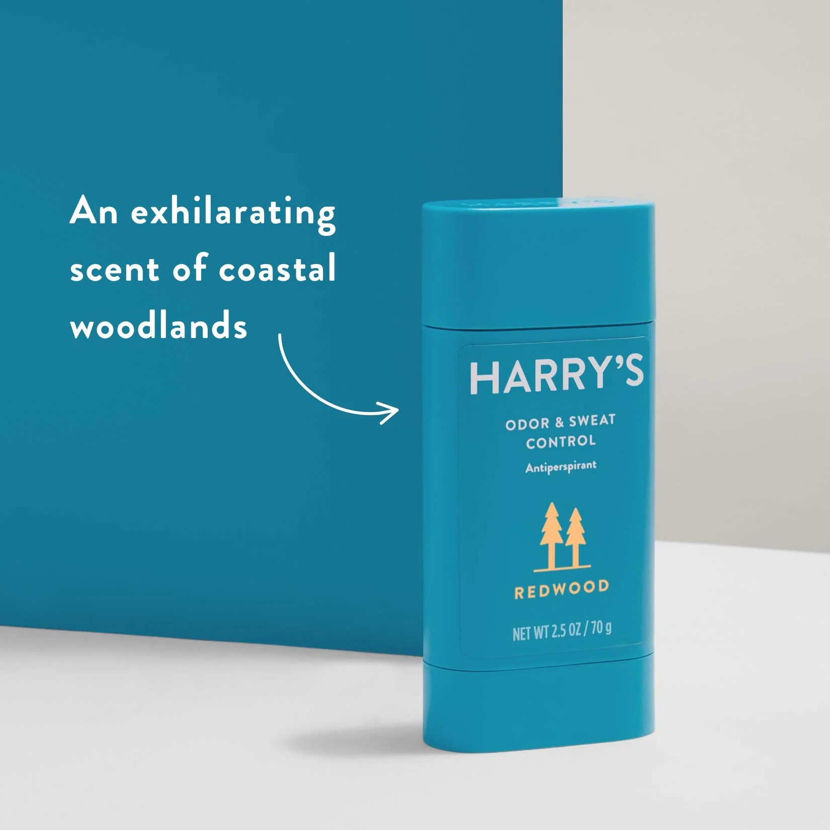 Harry's Deodorant & Antiperspirant - Odor & Sweat Control Antiperspirant for Men - Redwood, 2.5 Oz (Pack of 3),blue - Image 4