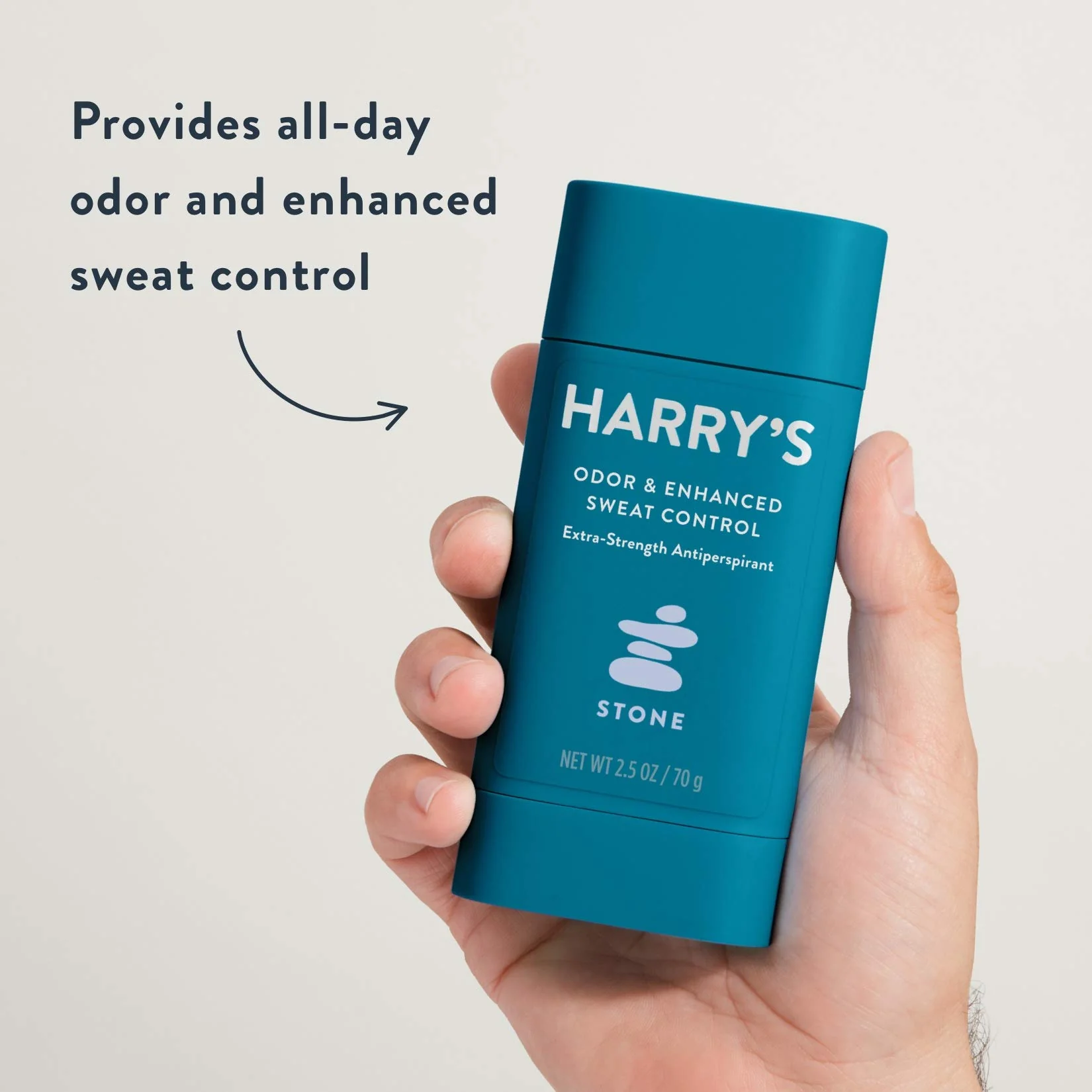 Harry's Extra - Strength Antiperspirant - Odor & Enhanced Sweat Control Antiperspirant for Men - Stone, Pack of 3 - Image 6