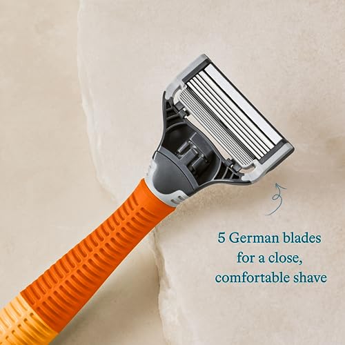Harry's Shaving Razors for Men includes a Razor and 3 Razor Blade Refills (Ember) - Image 5