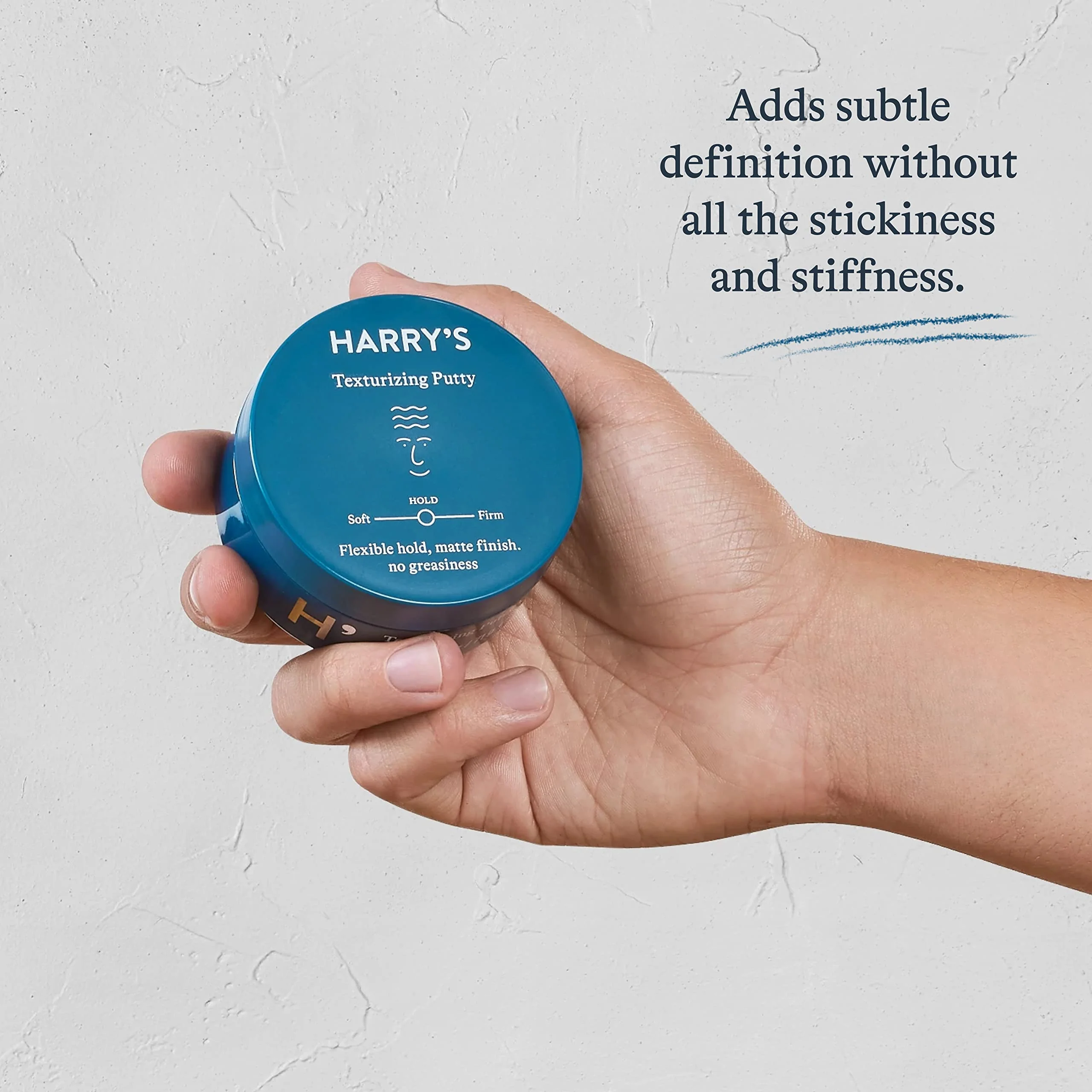 Harry's Texturizing Hair Putty | Definition Without Stickiness or Stiffness | 2.5 Fl Oz, 3 Pack - Image 3