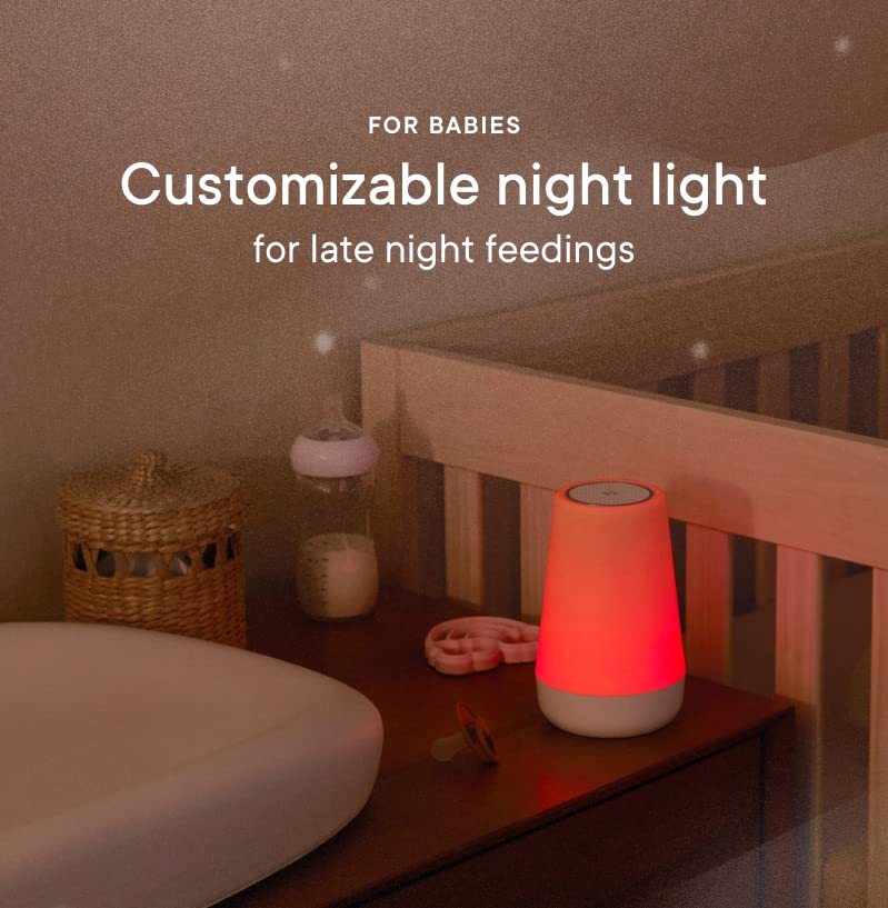 Hatch Rest Baby Sound Machine, Night Light | 2nd Gen | Sleep Trainer, Time-to-Rise Alarm Clock, White Noise Soother, Music & Stories for Nursery, Toddler & Kids Bedroom (Wi-Fi) - Image 4