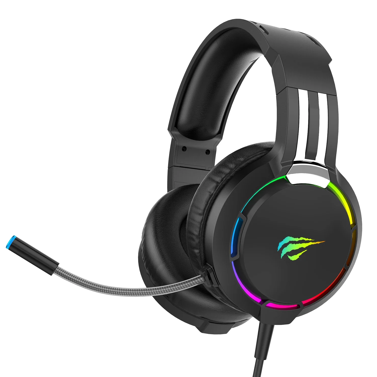 HAVIT Headset Gamer Wired PC USB 3.5mm XBOX / PS4 Headsets with 53MM Surround Sound &amp; HD Mic for Computer Laptop H2002d - Image 2