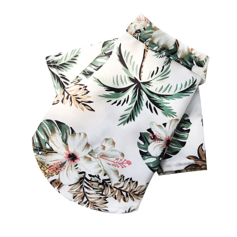 Hawaiian Style Dog T-Shirts Thin Breathable Summer Dog Clothes for Small Dogs Puppy Pet Cat Vest Chihuahua Yorkies Poodle - Image 7