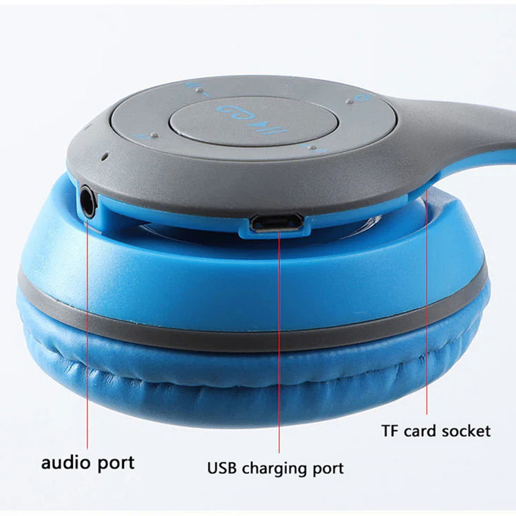 Headphones wireless blue tooth P47 earphone Foldable headset for mobile phone or computer audifonos AUX line TF card - Image 9