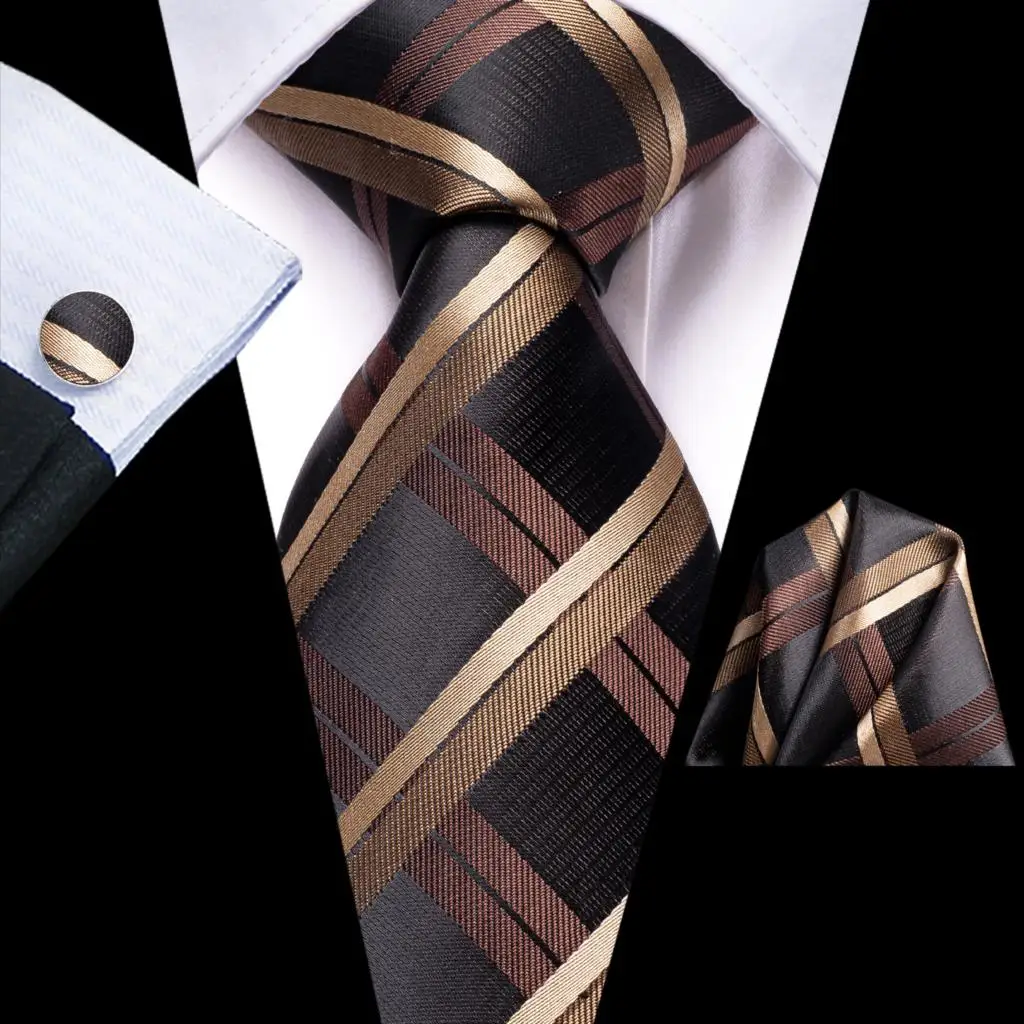 Hi-Tie Blue Business Solid 100% Silk Men's Tie NeckTie 8.5cm Ties for Men Formal Luxury Wedding High Quality Gravata - Image 15
